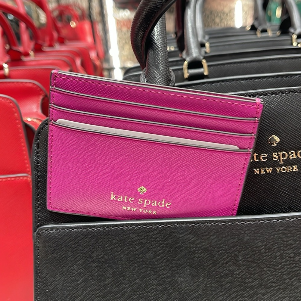 Kate Spade Schuyler Small Slim Card Holder
Baja Rose 
NWT - Picture 14 of 16